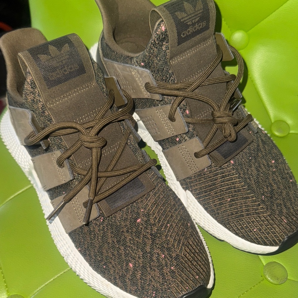 Adidas Olive and Black Prophere Sneakers